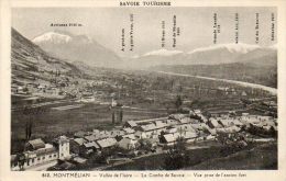 CPA - MONTMELIAN (73) - Vue Du Bourg, De La Vallée De L'Isère Et De La Combe De Savoie - Montmelian