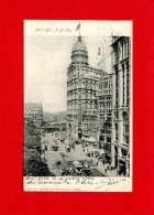 USA - New-York City - Park Row 1904 - Pour Graville -Sainte-Honorine - Parks & Gärten