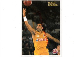87 - LIMOGES - CSP -  BASKET BALL- SAISON 95-96-  RICHARD DACOURY - Basket-ball