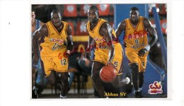 87 - LIMOGES - CSP -  BASKET BALL- SAISON 95-96-  ABBAS SY - Basketbal