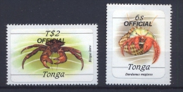 TONGA Crabs (adhesive) - Tonga (1970-...)