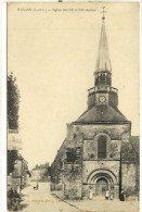 Carte Postale Ancienne Ballan - Eglise Des XIe Et XIIe Siècles - Ballan-Miré