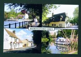 ENGLAND  -  Hemingford Grey  Multi View  Used Postcard As Scans - Autres & Non Classés