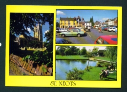 ENGLAND  -  St Neots  Multi View  Used Postcard As Scans - Huntingdonshire