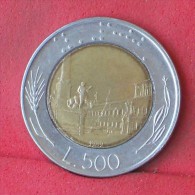 ITALY  500  LIRE  1989   KM# 111  -    (Nº12160) - 500 Lire