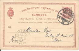 DANEMARK - UNION POSTALE UNIVERSELLE - 1902 - Dänemark