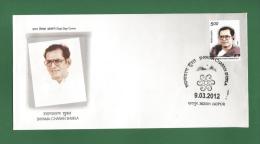 INDIA 2012 Inde Indien - SHYAMA CHARAN SHUKLA - FDC MNH ** -  As Scan - Storia Postale