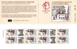 Czech Republic - 2015 - 6th Intl Philatelic Exhibition In Chomutov - Mint Stamp Booklet With Hologram And Overprint - Ungebraucht