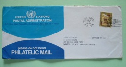 United Nations - New York 1972 Cover To England - Opening Words UN Charter - Economic Comission Slogan - Brieven En Documenten