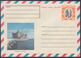 1978-EP-34 CUBA 1978. Ed.183. POSTAL STATIONERY. ENTERO POSTAL. CALIXTO GARCIA. TORREON DE COJIMAR. UNUSED. - Storia Postale