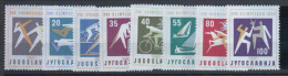 YOUGOSLAVIE   1960    N°   810 / 817      COTE     15 € 00           ( Y 58 ) - Neufs