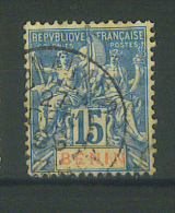 VEND TIMBRE DU BENIN N° 38 , CACHET "ZAGNANADO - DAHOMEY" !!!! - Used Stamps