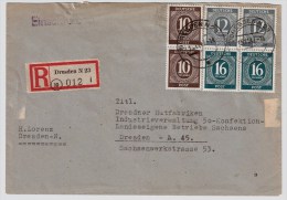 1947, ZD, Portogerecht , Reko-Brief   #2406 - Brieven En Documenten