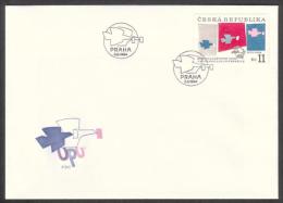 Czech Rep. / First Day Cover (1994/13) Praha: UPU - Union Postale Universelle, 1874-1994 - UPU (Unión Postal Universal)