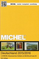 All Stamps Germany With DVD MICHEL 2015/2016 New 52€ D AD Baden Bayern DR 3.Reich Danzig Saar SBZ DDR Berlin AM-Post BRD - Catalogi