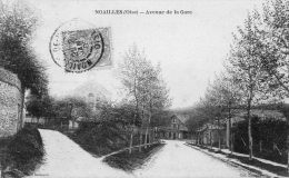 CPA - NOAILLES (60) - Aspect De L'Avenue De La Gare En 1900 - Noailles