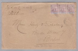 TRINIDAD 1899-02-16 Brief Mit Schiff Nach Berlin S - Trinité & Tobago (...-1961)