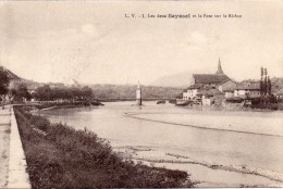 01. Seyssel. Les 2 Seyssel Et Le Pont Sur Le Rhône - Seyssel