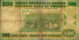 RWANDA - 500 Francs  01.02.2008 - Ruanda