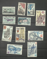 Tchécoslovaquie Poste Aérienne N°48, 51, 52, 57, 59, 61, 63, 64, 72 à 74 Cote 2.80 Euros - Airmail