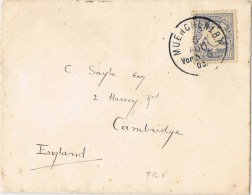 13640. Carta MUENCHEN (bayern) 1905  To England - Brieven En Documenten