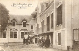 Colonie Scolaire  De  CREPEY -  La  Terrasse  ( Caisse Des Ecoles Laïques De Dijon )  Cp :  TOMBOLA - Colombey Les Belles