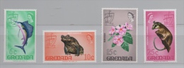 GRENADE N° 286 288 290A 291 * (YT) POISSON CRAPAUD FLEURS MARMOTTE - Grenada (...-1974)