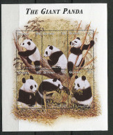 (cl. 8 - P43) Guyane ** N° 4584 à 4589 En Petite Feuille (ref. Michel Au Dos) -  Pandas - - Guyana (1966-...)