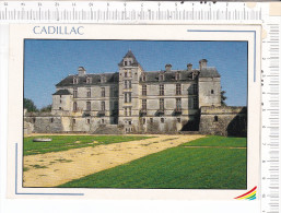 CADILLAC    -  Le  Château  Des  Ducs  D   EPERNON  Face  Ouest - Cadillac