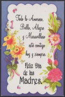 2001-EP-28 CUBA 2001. Ed.57zh. MOTHER DAY SPECIAL DELIVERY. POSTAL STATIONERY. FLORES. ROSAS. ROSES. FLOWERS. DEVUELTO. - Briefe U. Dokumente