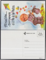 2001-EP-30 CUBA 2001. Ed.57zf. MOTHER DAY SPECIAL DELIVERY. POSTAL STATIONERY. NIÑO MAGO. CHILDREN. MAGICIAN. FLOWERS. U - Covers & Documents