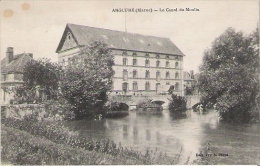 ANGLURE Canal Du Moulin 1917 - Anglure
