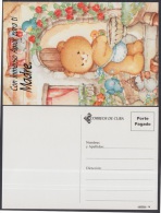 2001-EP-49 CUBA 2001. Ed.57q. MOTHER DAY SPECIAL DELIVERY. POSTAL STATIONERY. OSO. BEAR. FLORES. FLOWERS. UNUSED. - Cartas & Documentos