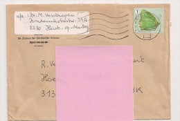 BELGIE BELGIQUE Lettre / Brief 1 Vlinder Papillon - Lettres & Documents