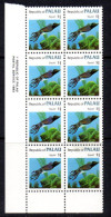 Palau 1983 Marine Life $1 Definitive Block Of 8, MNH - Palau