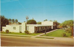 Phoenix Arizona, Western Palms Apartments Mid-century Design, C1950s Vintage Postcard - Phoenix