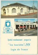 Hôtel-Restaurant Des "Touristes" Beauvoir-sur-Mer (85.Vendée)  Carte Dépliant Pub - Beauvoir Sur Mer