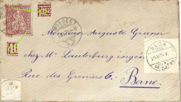 Brief  Morges - Berne                 1875 - Cartas & Documentos