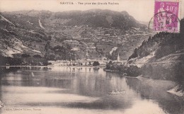 Cp , 01 , NANTUA , Vue Prise Des Grands Rochers - Nantua