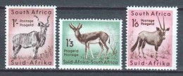 South Africa 1954 Mi 247-249 MH ANIMALS - Unused Stamps