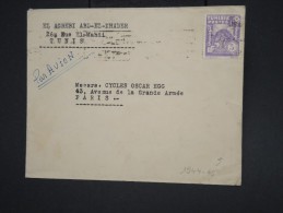 FRANCE -TUNISIE - Enveloppe De Tunis Pour Paris  Période 1945/46 - à Voir - Lot P7742 - Briefe U. Dokumente