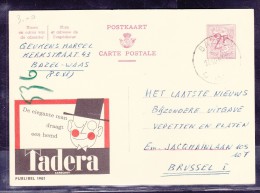 Belgique - Lettre - Werbepostkarten