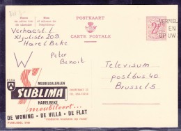 Belgique - Lettre - Werbepostkarten