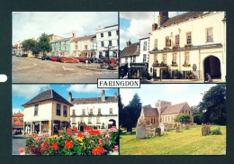 ENGLAND  -  Faringdon  Multi View  Used Postcard As Scans - Andere & Zonder Classificatie