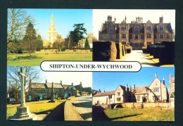 ENGLAND  -  Shipton Under Wychwood  Multi View  Used Postcard As Scans - Other & Unclassified