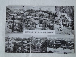 Austria Semmering Wintersport Platz  Mehrsicht Stamp 1961 A 23 - Steinhaus Am Semmering