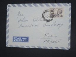 GRECE - Enveloppe Pour Paris En 1947 Par Avion - Aff. Plaisant - à Voir - Lot P7754 - Storia Postale