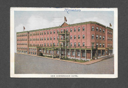 SHERBROOKE - QUÉBEC - NEW SHERBROOKE HOTEL - HÔTEL - OBLITÉRÉE 1953 - Sherbrooke