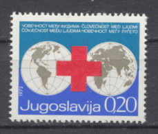 Yugoslavia Red Cross Week 1972 Red Cross, Charity Stamp MNH - Liefdadigheid