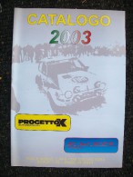 CATALOGO AUTOMODELLI PROGETTO K 2003  Fiat Alfa Lancia 1/43 - Italië